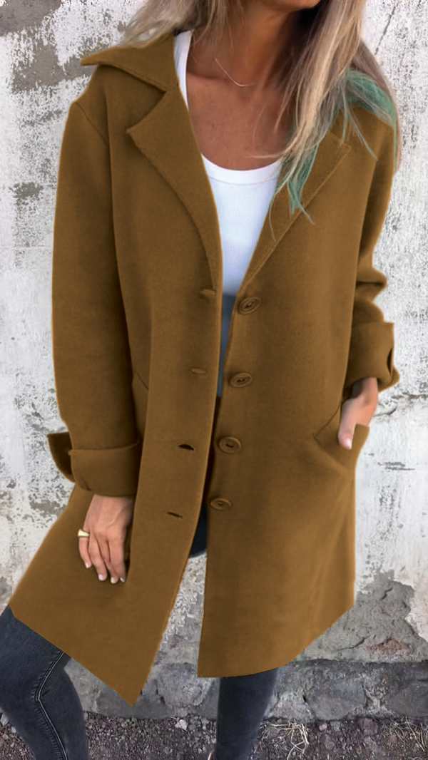 Women's lightweight quilted button-down jacket soft felt texture transitional outerwear effortless style