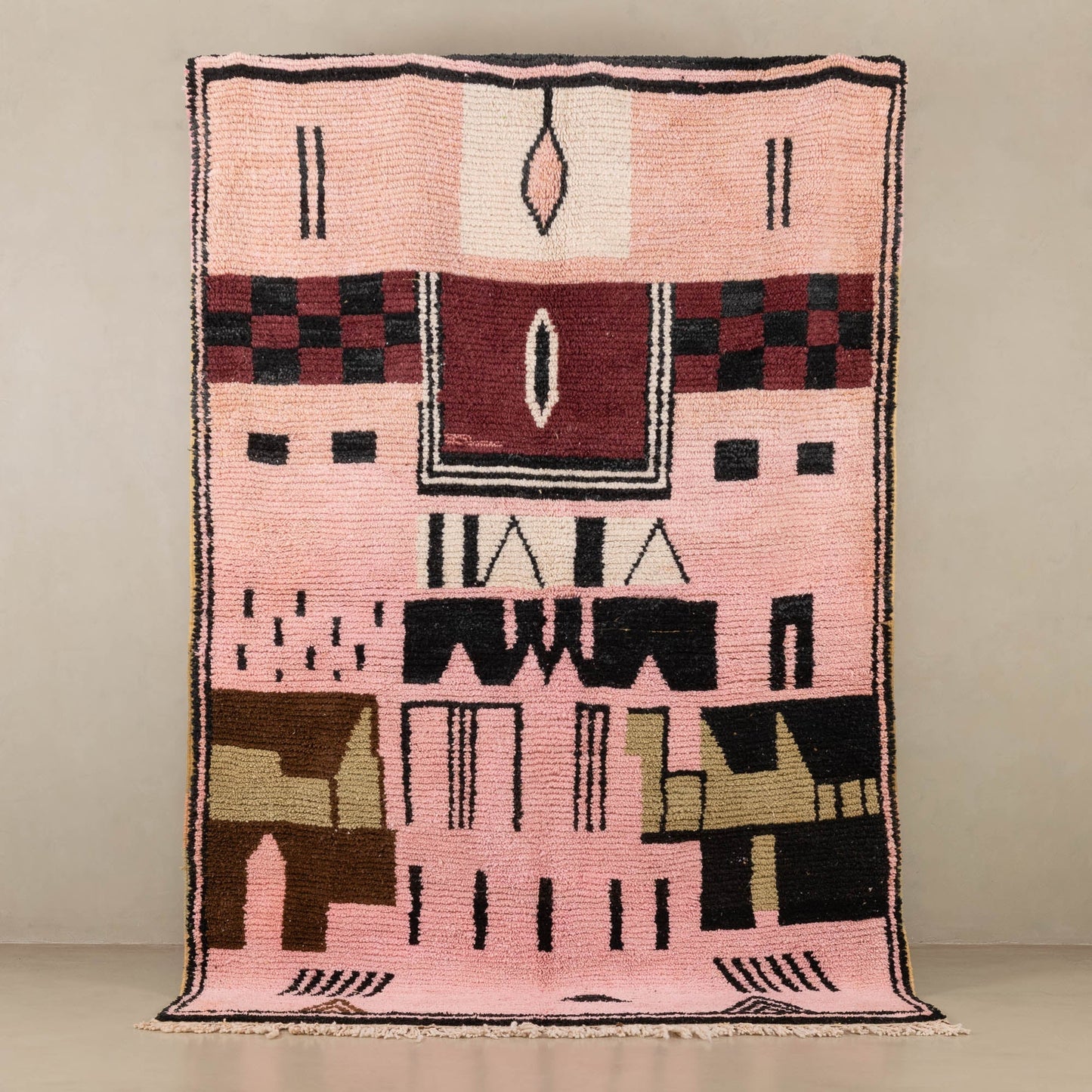 Hennuz - vintage boujad rug - Urbann-Vibe