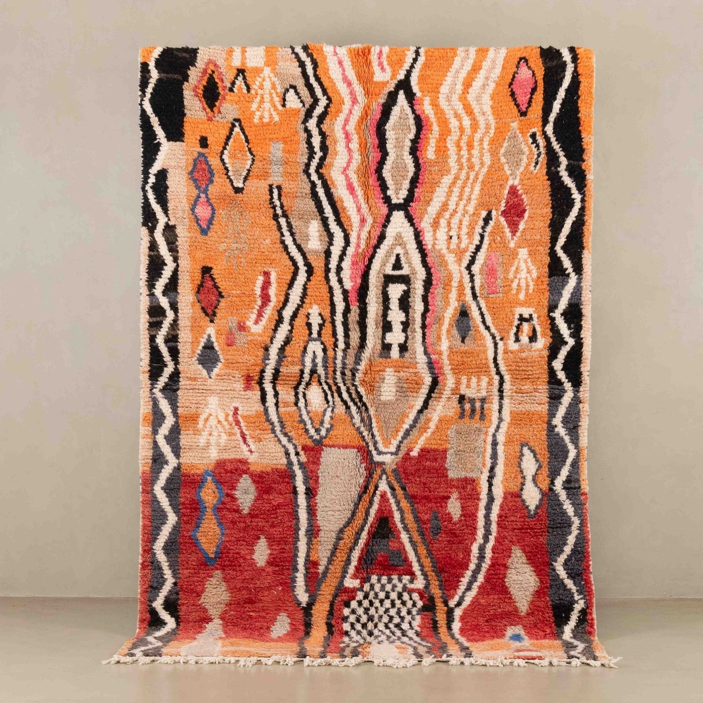 Ibtihal - vintage boujad rug - Urbann-Vibe