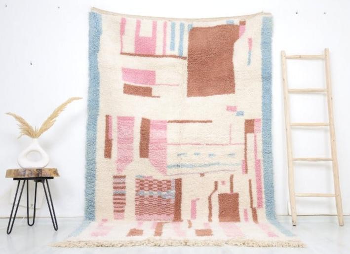 Itri Beni Ourain Rug 5'2" x 8'3" - Urbann-Vibe