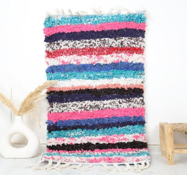 Ferrudja Moroccan Rug  1'9" x 3'5" - Urbann-Vibe