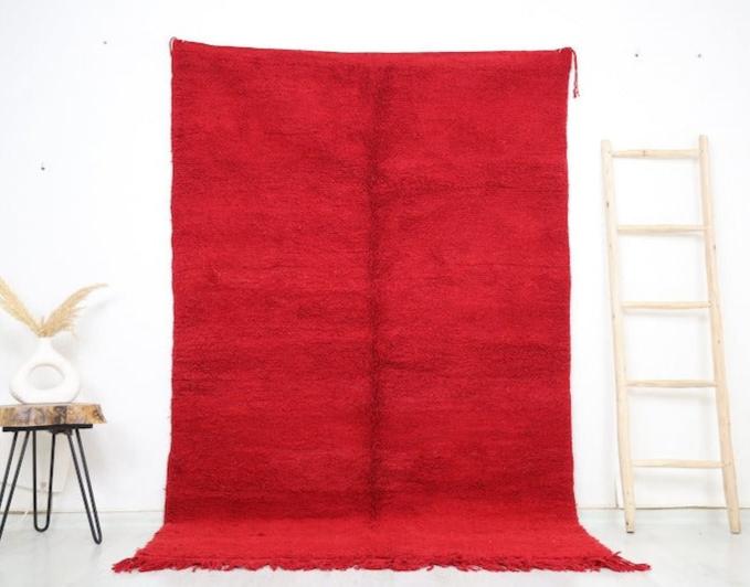 Tagwerramt Beni Ourain Rug 5'0" x 7'9" - Urbann-Vibe