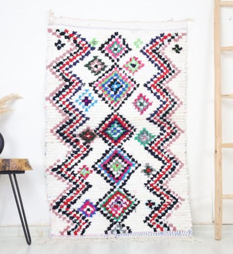 Wararni Moroccan Rug 2'9" x 4'6" - Urbann-Vibe