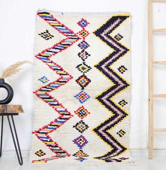 Lunja Moroccan Rug 3'0" x 5'1" - Urbann-Vibe