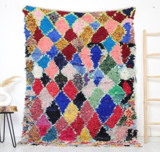 Tafalkayt Moroccan Rug 4'11''x 6'7'' - Urbann-Vibe