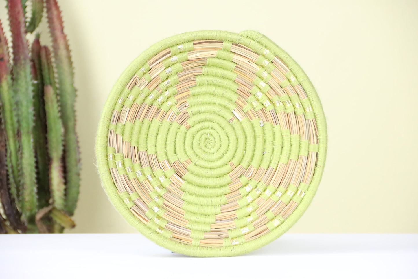 Hedda Berber Wall Basket - Urbann-Vibe