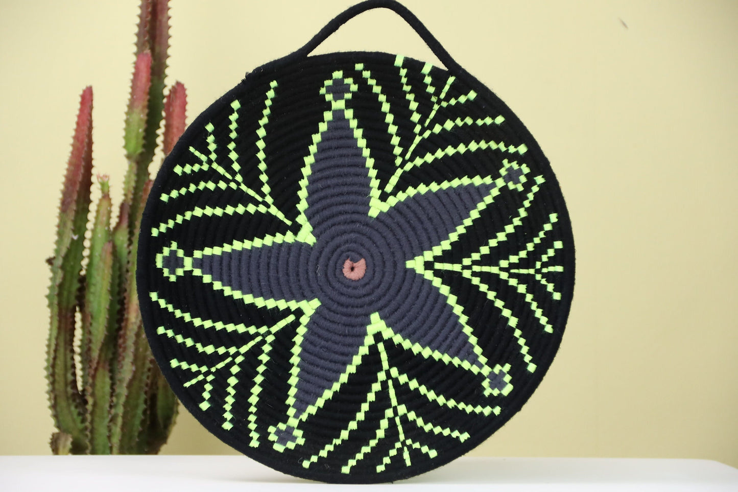 Dahbia Berber Wall Basket - Urbann-Vibe
