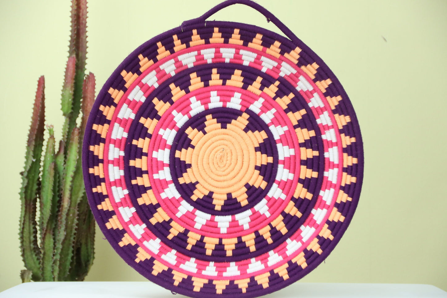 Raissa Berber Wall Basket - Urbann-Vibe