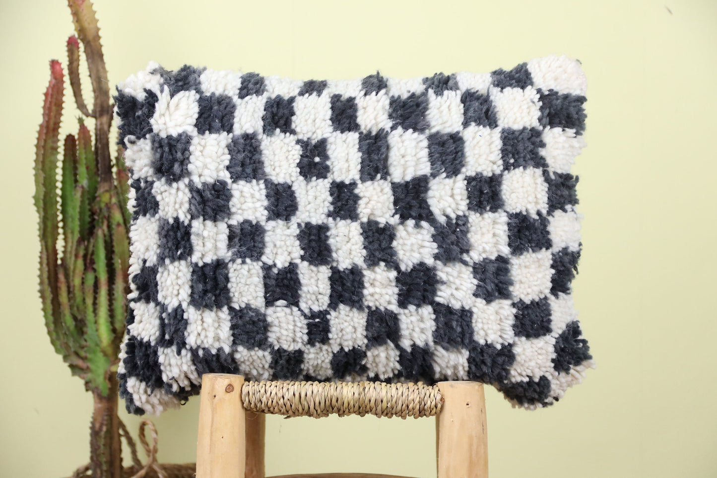 Wissem Checkered Pillow - Urbann-Vibe