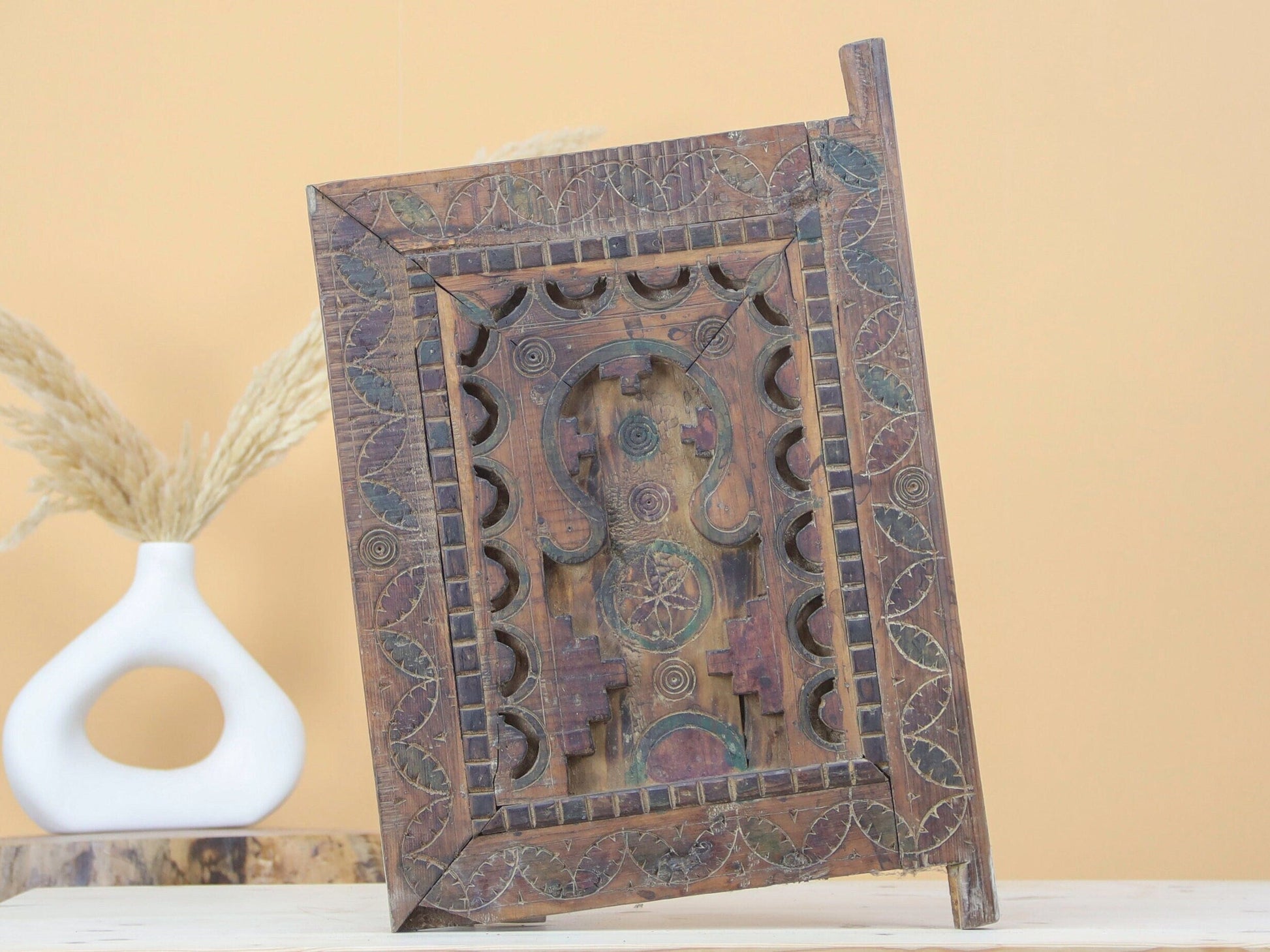 Halzan Vintage African Door - Urbann-Vibe