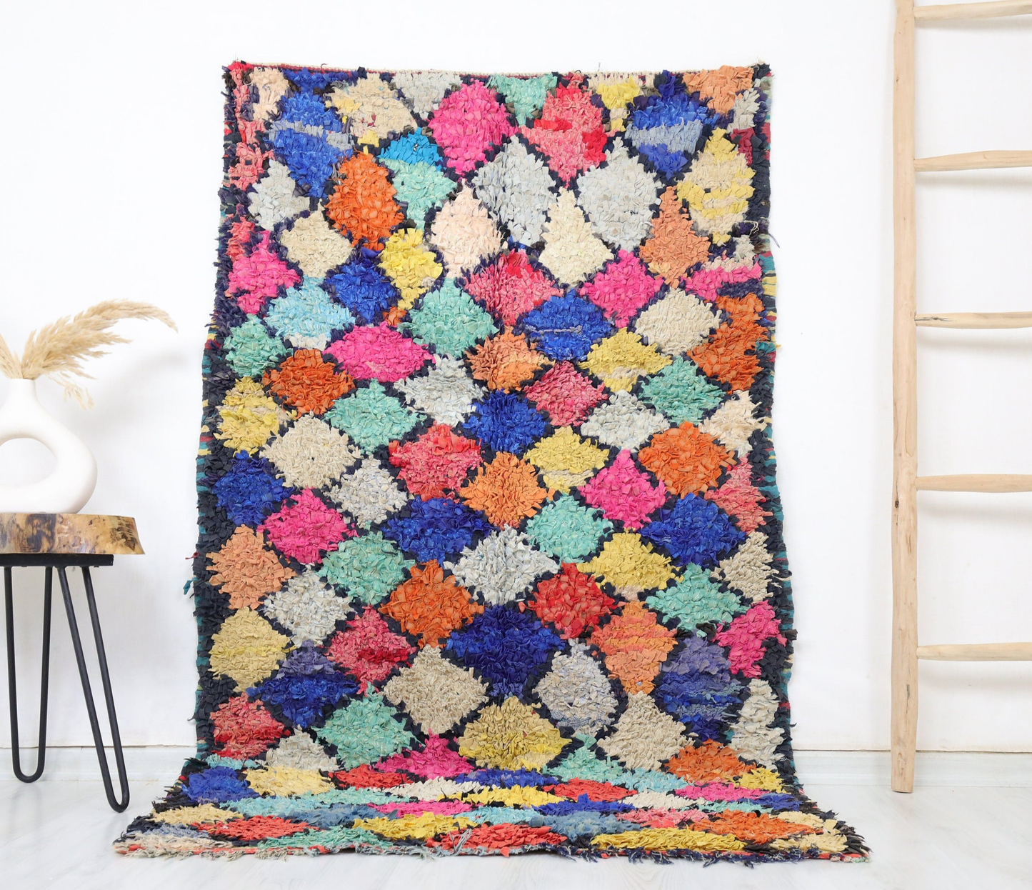 Badaz Moroccan Rug 3'6" x 6'2" - Urbann-Vibe