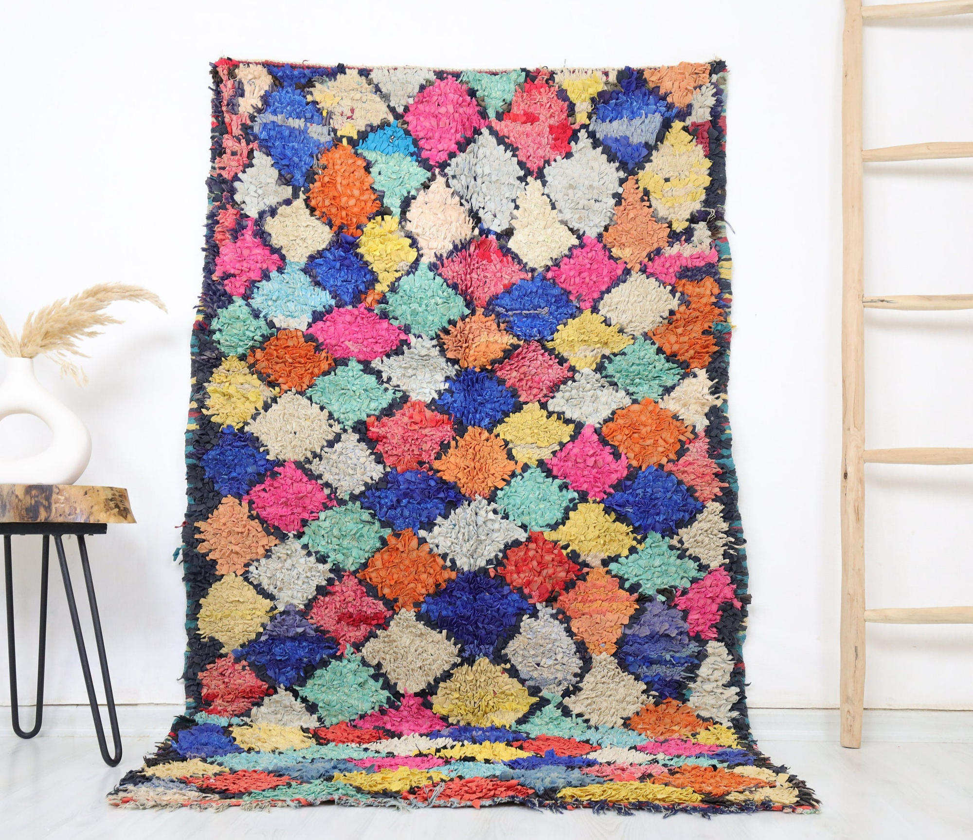 Badaz Moroccan Rug 3'6" x 6'2" - Urbann-Vibe