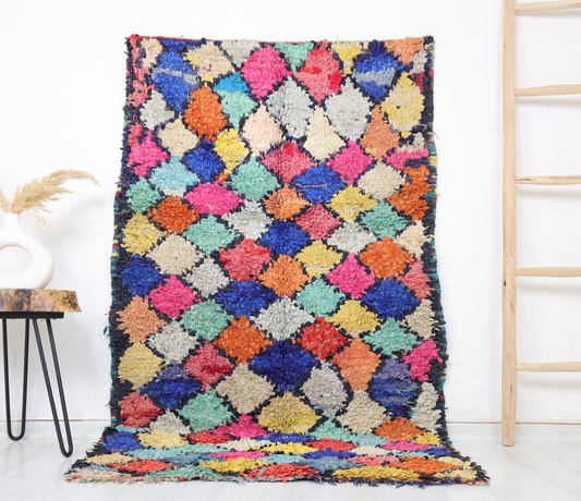Badaz Moroccan Rug 3'6" x 6'2" - Urbann-Vibe