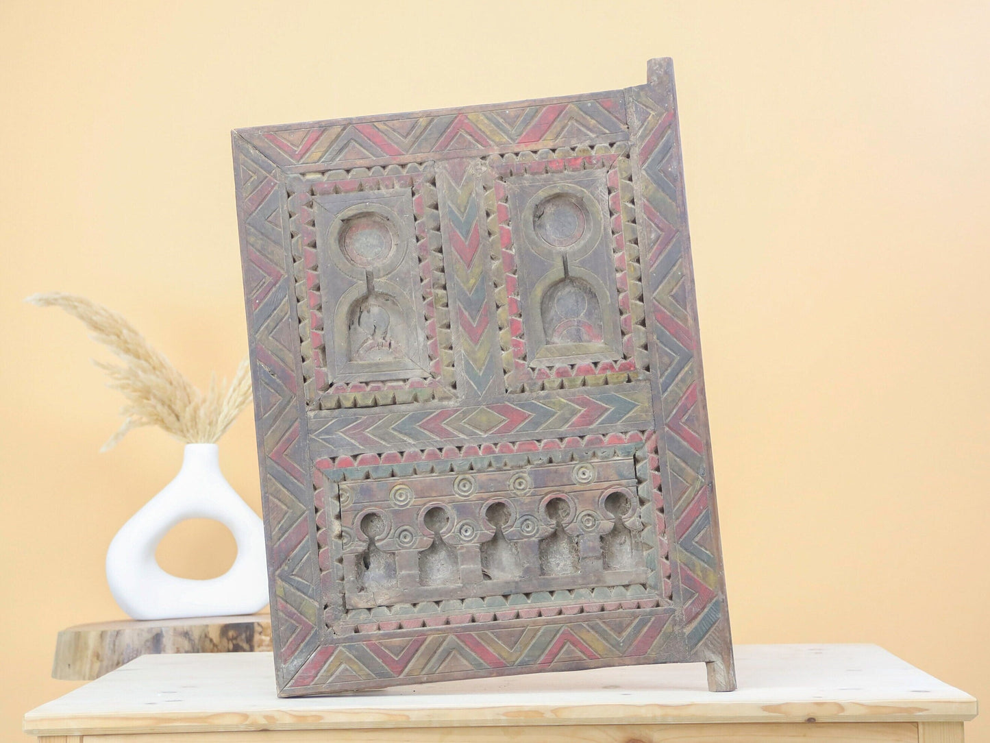 Vazlan Vintage African Door - Urbann-Vibe