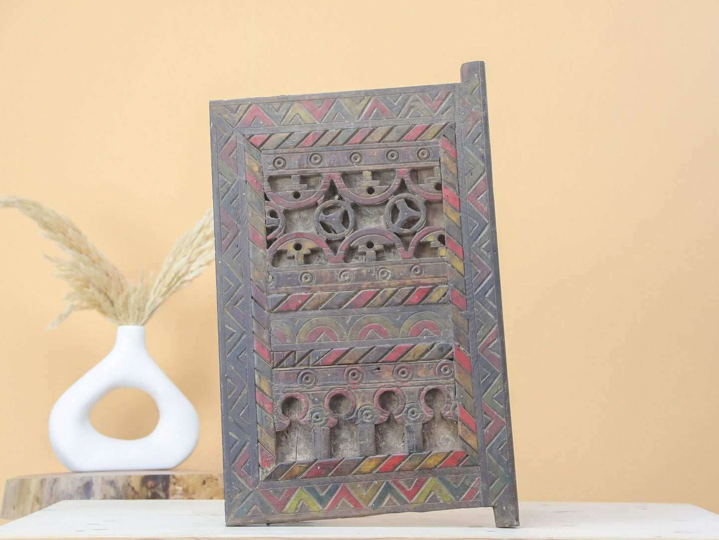 Fazlim Vintage African Door - Urbann-Vibe