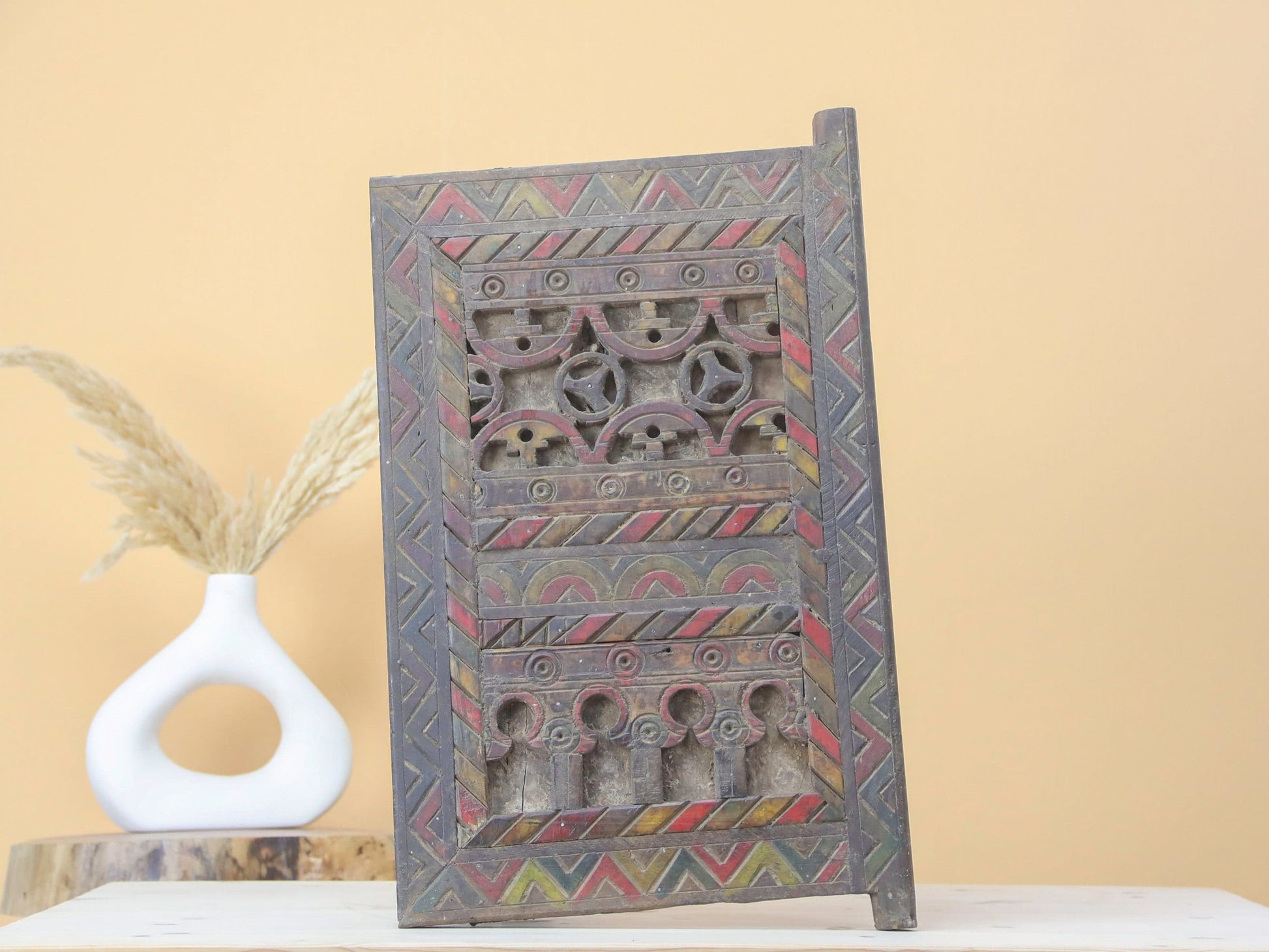 Fazlim Vintage African Door - Urbann-Vibe