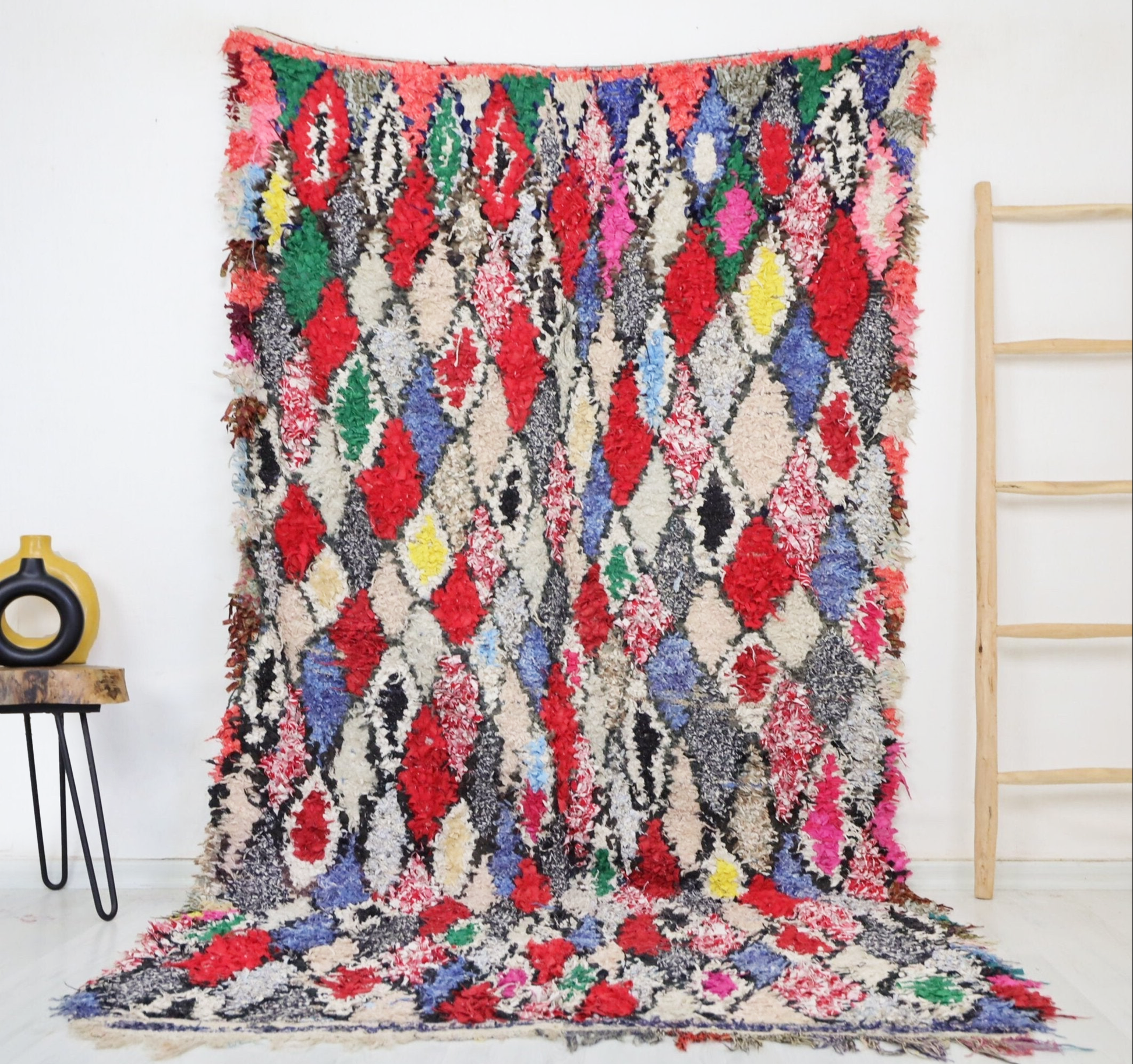 Elyan Moroccan Rug 4'9" x 8'7" - Urbann-Vibe