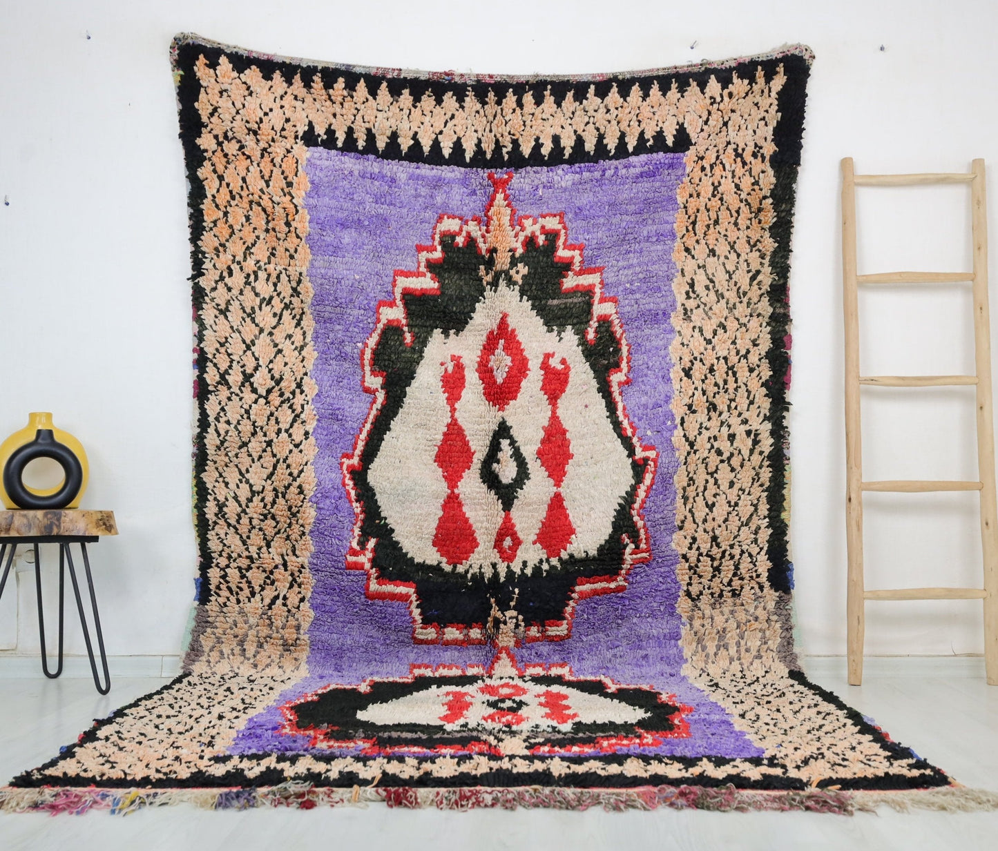Nebruk Moroccan Rug 5'7" x 9'8" - Urbann-Vibe