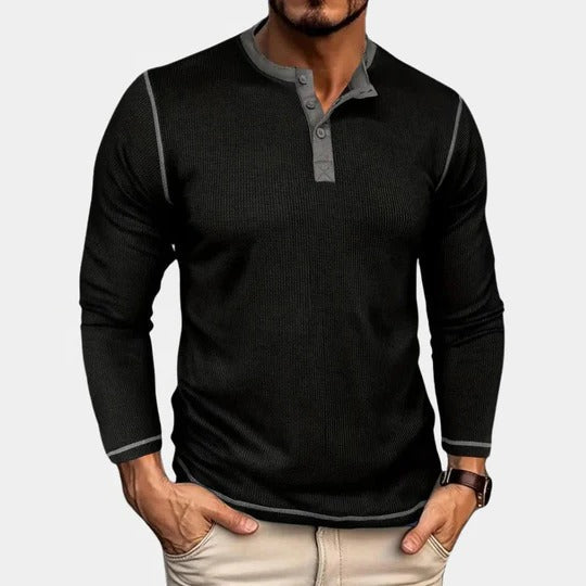 Navy men's relaxed fit short sleeve t-shirt lightweight everyday casual comfort all-season wear