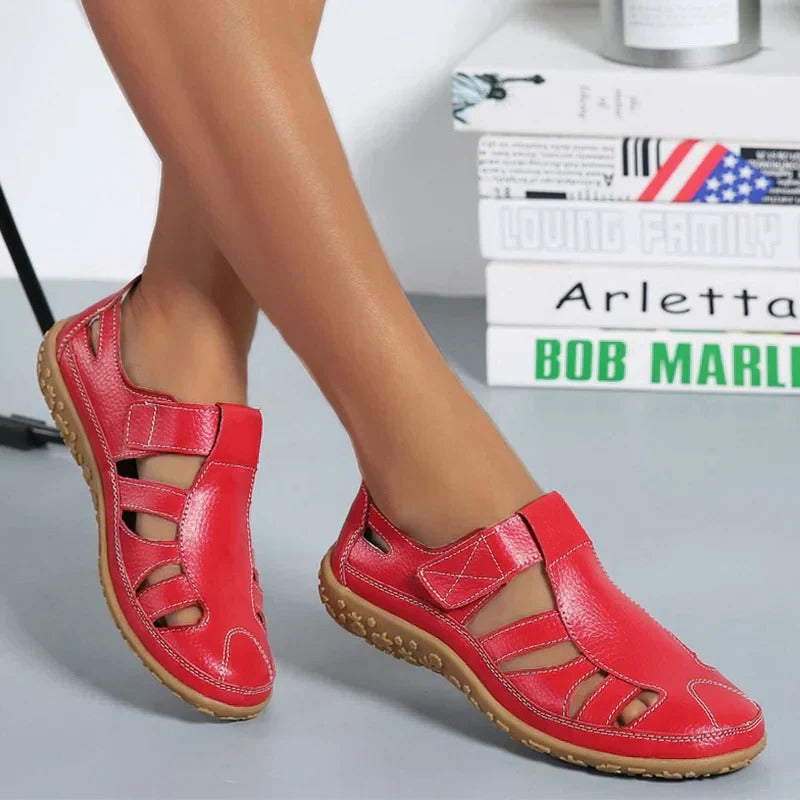 Slip-resistant stability sandals with ergonomic foot alignment support for all-day everyday comfort