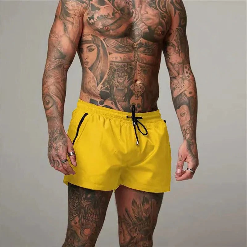 Men's quick-dry outdoor shorts, classic fit with built-in stretch for water sports and summer activities