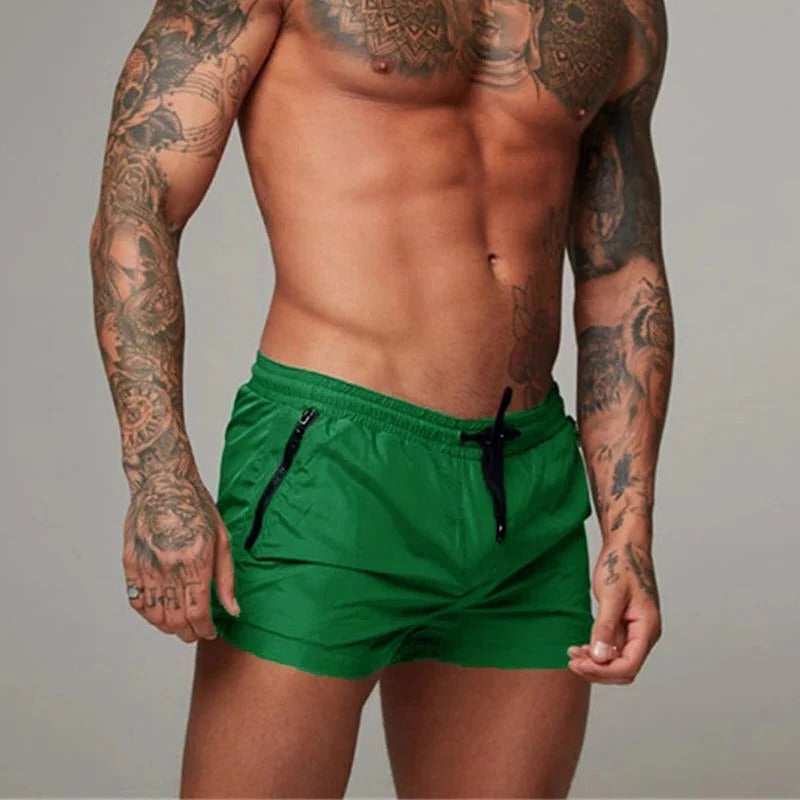 Men's quick-dry outdoor shorts classic fit stretch fabric ideal for water sports and summer activities