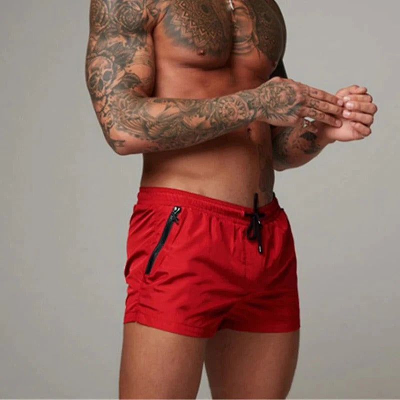 Men's quick-dry outdoor shorts classic fit stretch fabric ideal for water sports and summer activities