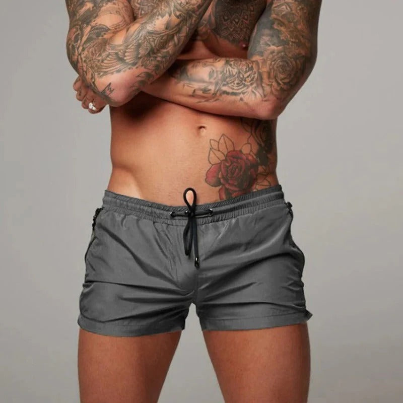 Men's quick-dry outdoor shorts classic fit stretch fabric ideal for water sports and summer activities