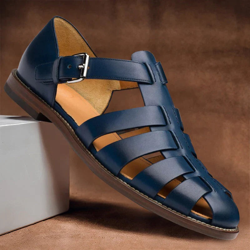 Men's casual sandals with adjustable straps, lightweight slip-resistant sole for everyday comfort
