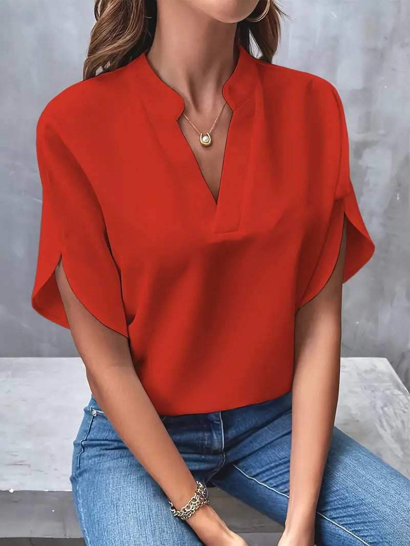 TrendAura women's lightweight everyday blouse, airy silhouette design for versatile day-to-night wear