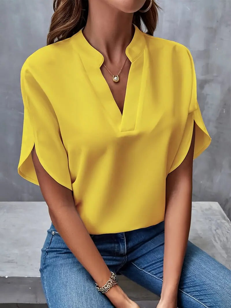 TrendAura women's lightweight everyday blouse, airy silhouette design for versatile day-to-night wear