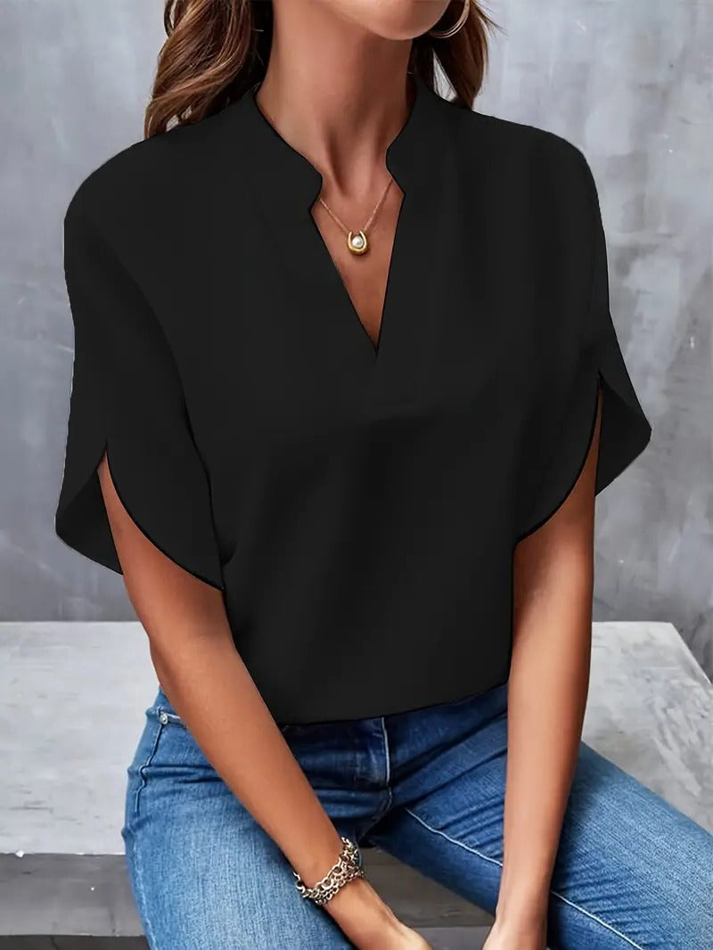 TrendAura women's lightweight everyday blouse, airy silhouette design for versatile day-to-night wear