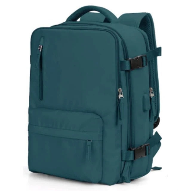 Haven waterproof daypack black durable all-weather backpack with weather-sealed construction for commuters