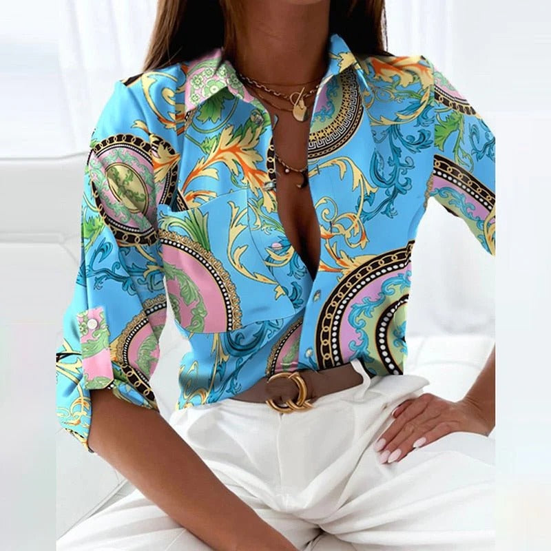Women's classic white collared blouse structured fit office chic versatile everyday comfort top