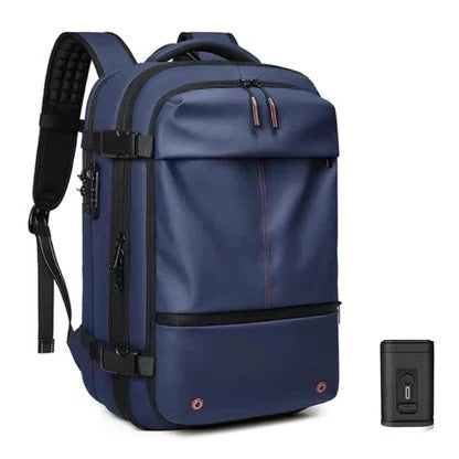 Urbann-Vibe structured rucksack with internal compression system, spacious travel backpack for commuters
