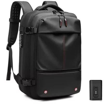 Urbann-Vibe structured rucksack with internal compression system, spacious travel backpack for commuters