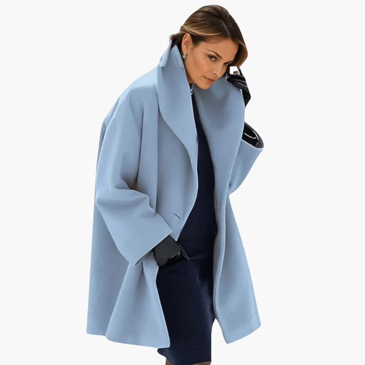 Women's transitional jacket streamlined tailored fit adjustable collar versatile mid-season layerable style