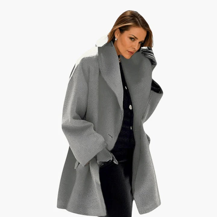 Women's transitional jacket streamlined silhouette tailored fit adjustable closure layerable modern style