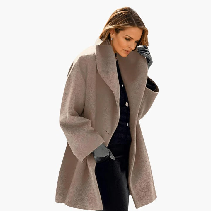 Women's transitional jacket streamlined silhouette tailored fit adjustable collar layerable mid-season style