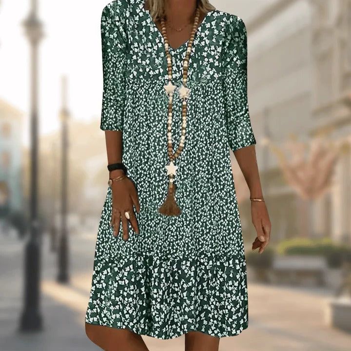 Elegant women's professional dress timeless silhouette versatile polished style all-day comfort