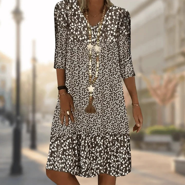 Elegant women's professional dress timeless silhouette versatile polished style all-day comfort chic fit