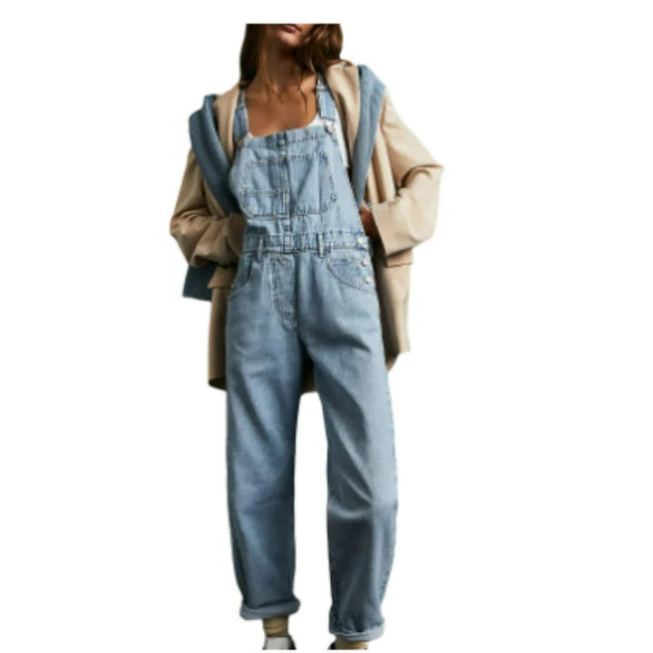 Urbann-Vibe women's loose-fit casual jumpsuit relaxed silhouette everyday comfort wear