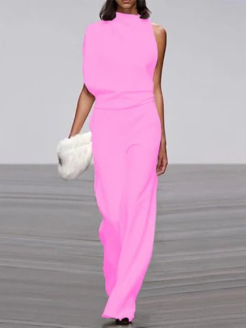 Women's wide-leg jumpsuit Urbann-Vibe spring summer everyday elegance flattering one-piece silhouette