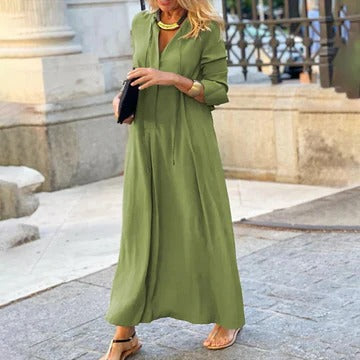 TrendAura women's lightweight casual dress minimalist silhouette everyday essential versatile style