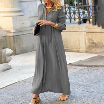 TrendAura women's lightweight casual dress minimalist silhouette everyday essential versatile fit