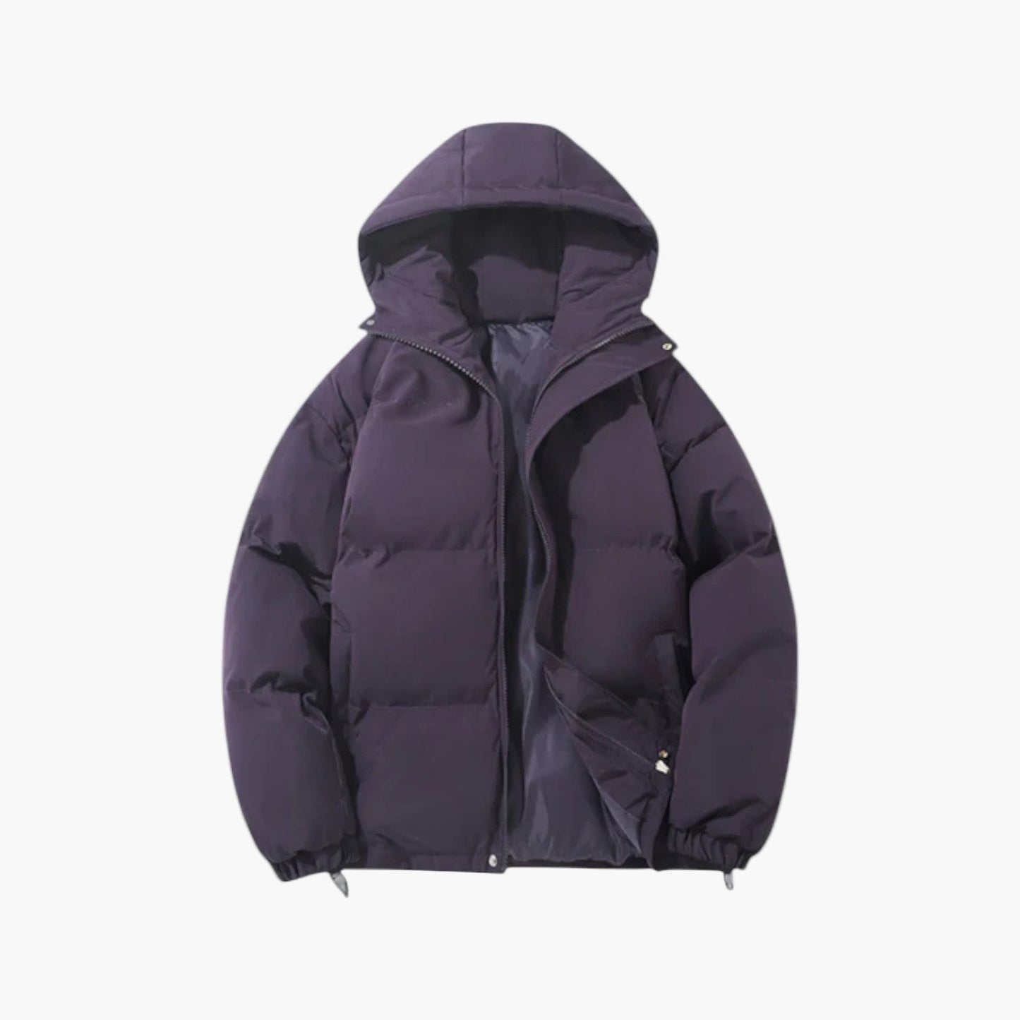 Men's weatherproof winter parka jacket with warm quilted lining, water-repellent urban outdoor coat