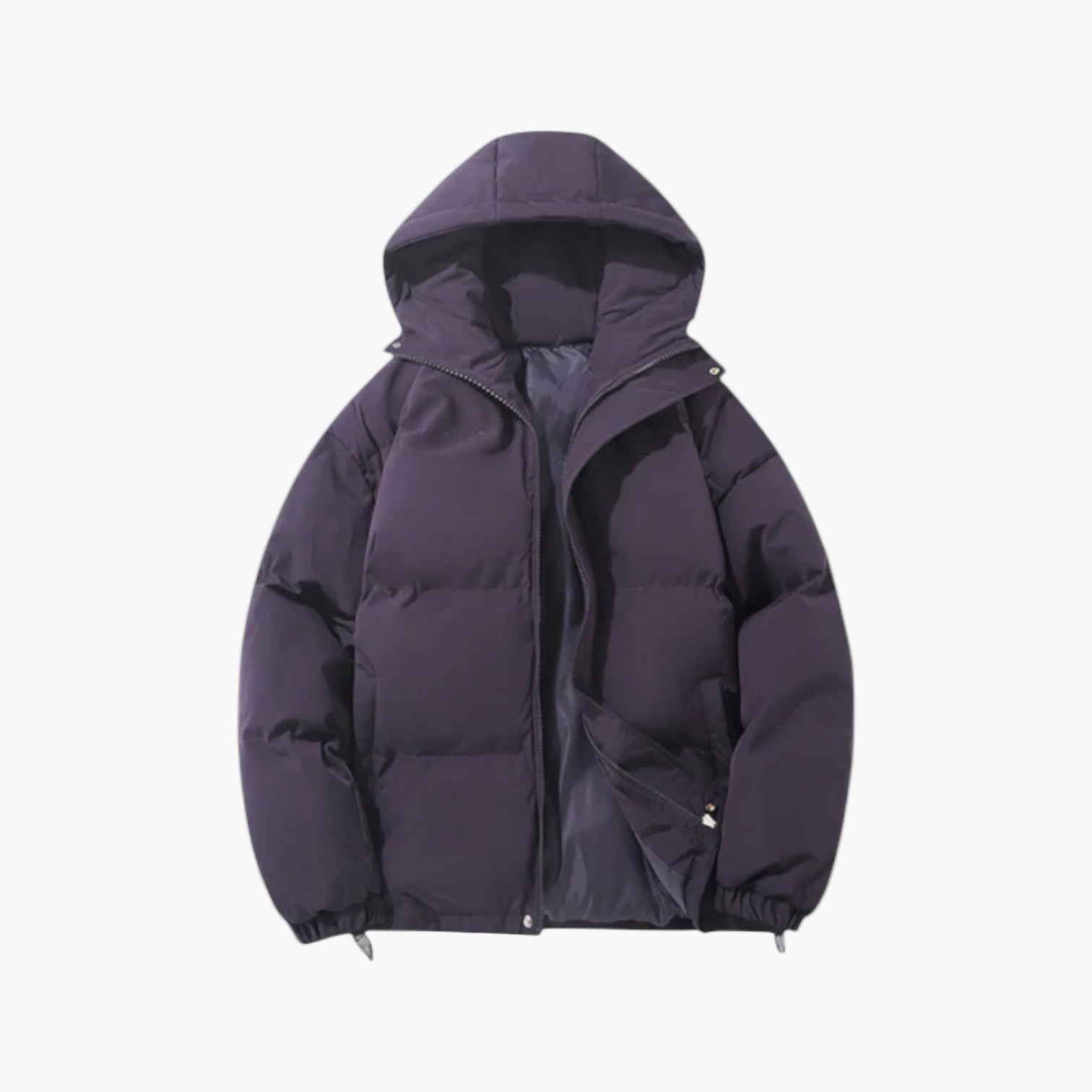 Men's weatherproof winter parka jacket with warm quilted lining, water-repellent urban outdoor coat