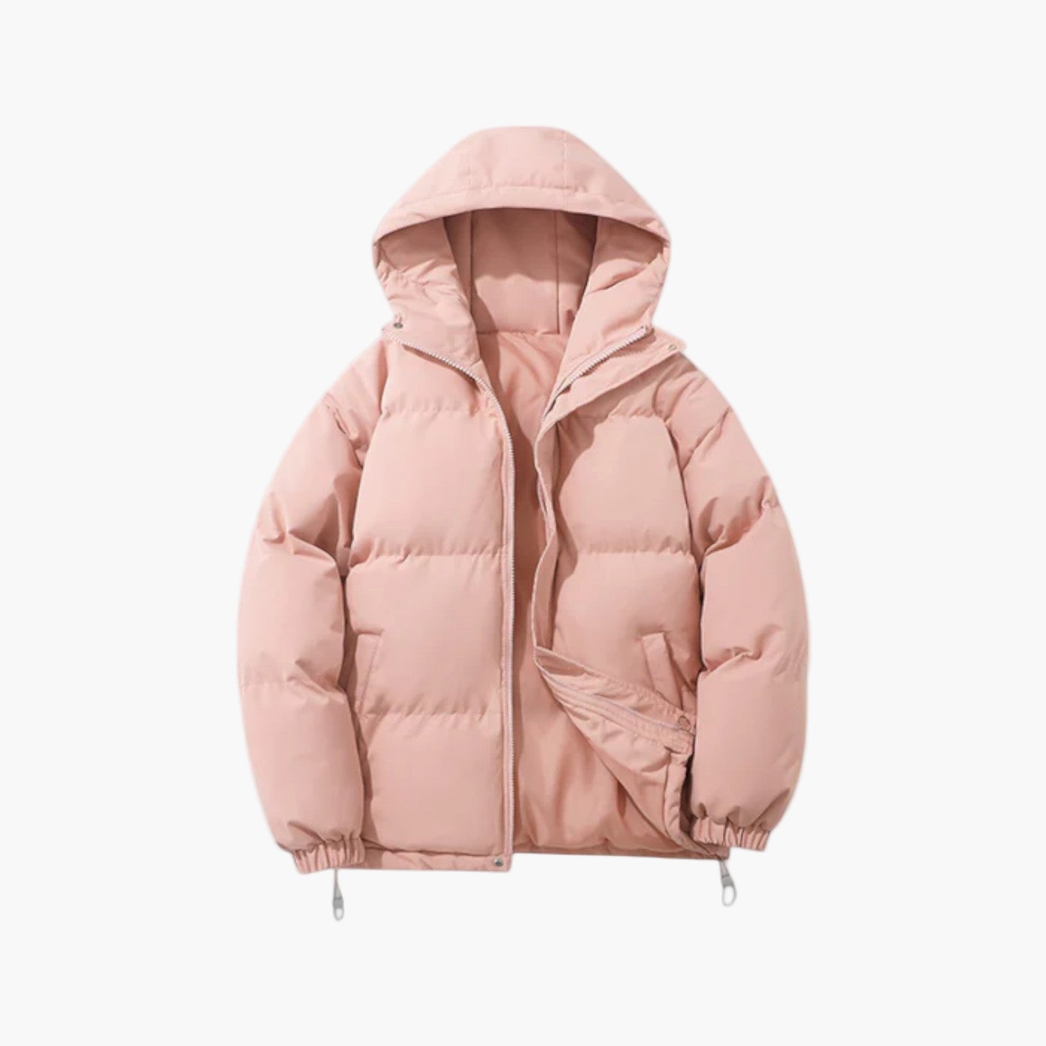 Men's weatherproof winter parka jacket with warm quilted lining, water-repellent urban outdoor coat