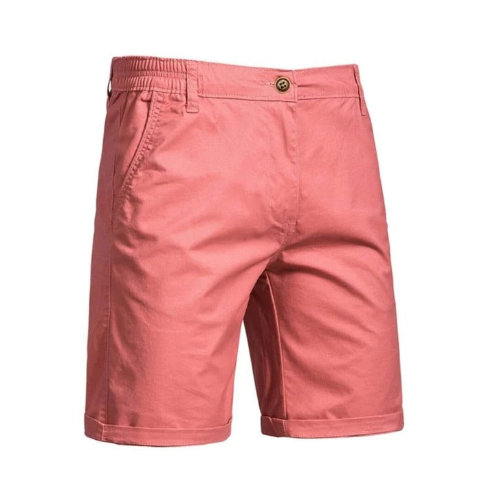 Men's lightweight breathable casual shorts with adjustable waistband, relaxed fit for all-day comfort