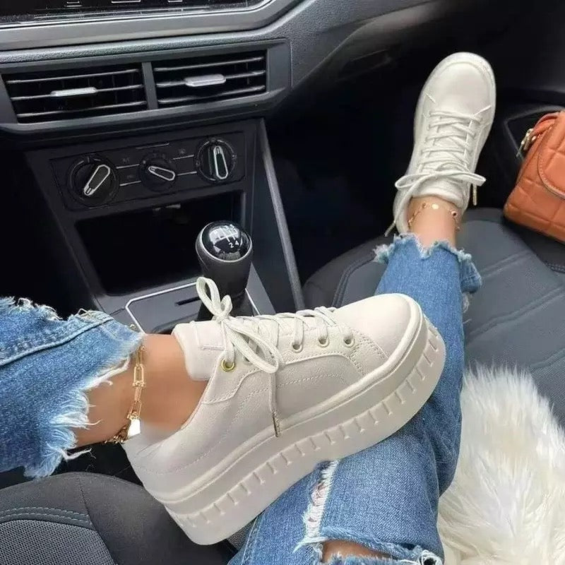 Urbann-Vibe eco leather training shoes modern athletic silhouette all-day comfort easy-care